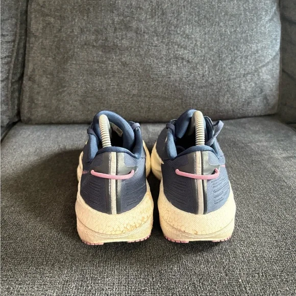 Saucony Triumph 21 Womens Size 9 Blue White Walking Running Shoes Sneakers - Picture 4 of 7